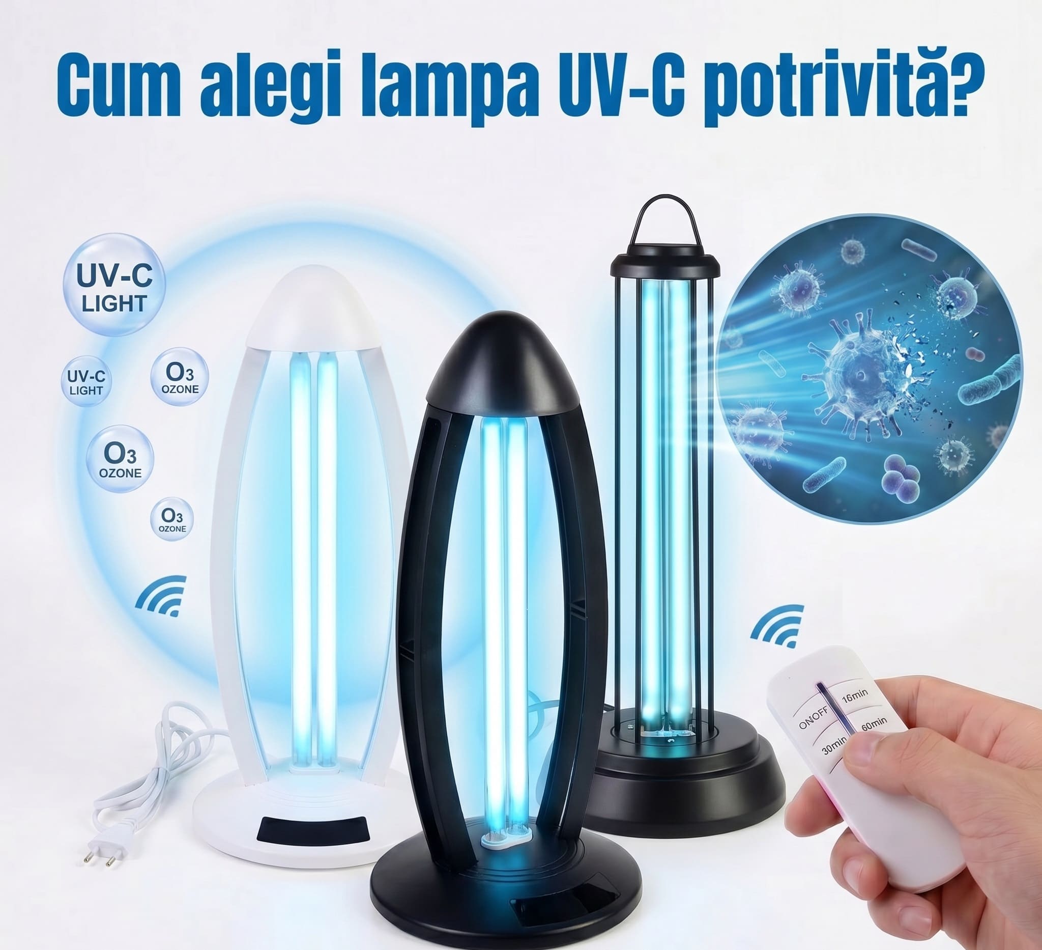 Cum alegi lampa UV-C potrivită pentru casă - LampiSterilizare.ro