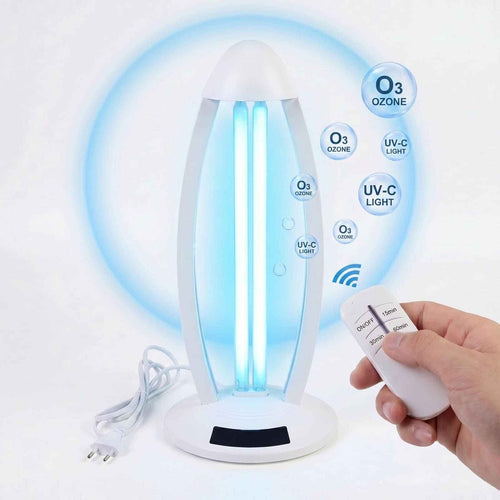 Lampa bactericida UV si Ozon 38W – 60 mp Alb- Set 8 buc - LampiSterilizare.ro