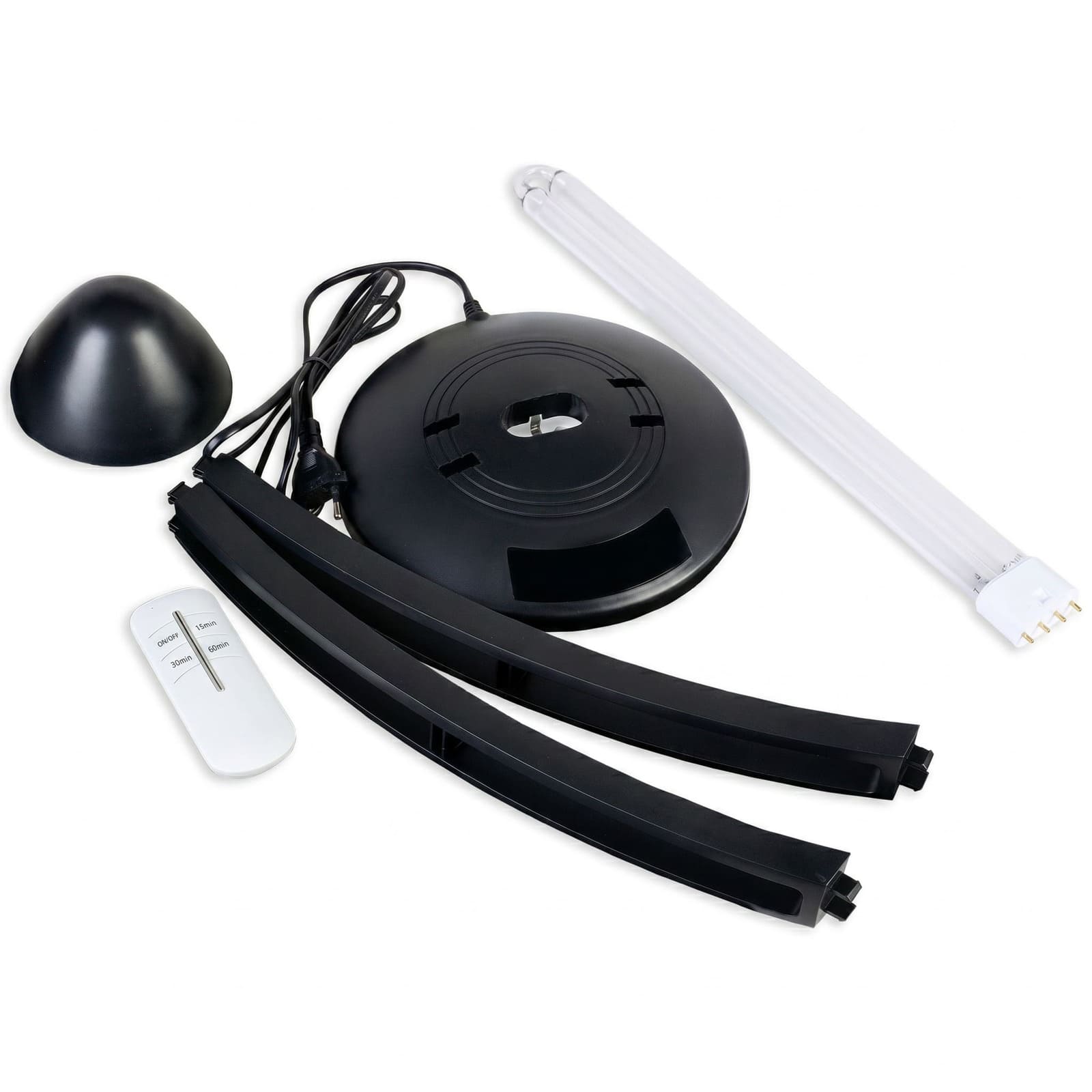 Lampa bactericida UV si Ozon 38W – 60 mp Negru - LampiSterilizare.ro