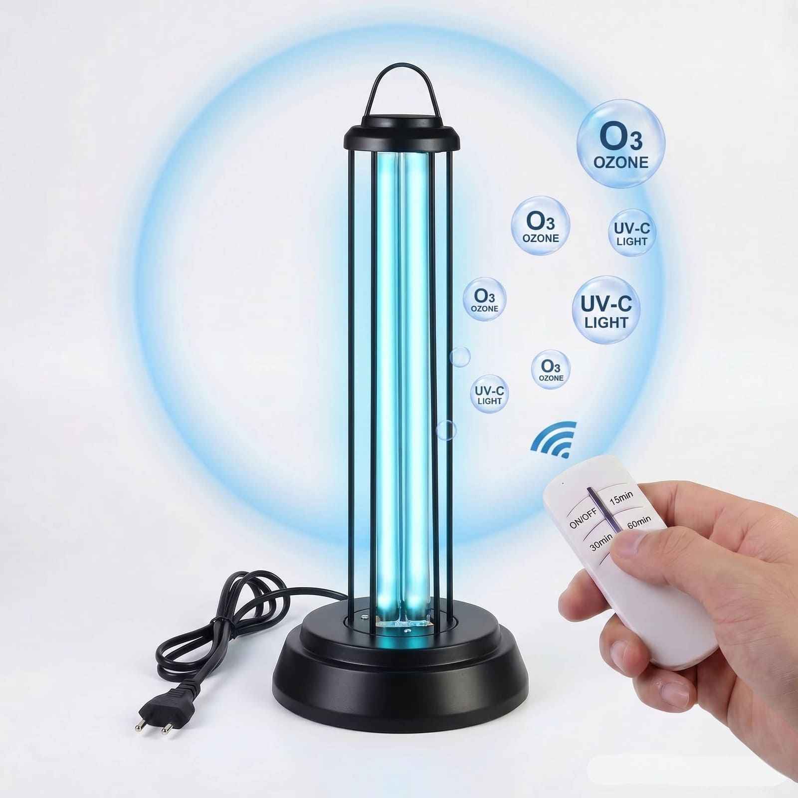 Lampa bactericida UV si Ozon 60W – 90 mp - LampiSterilizare.ro