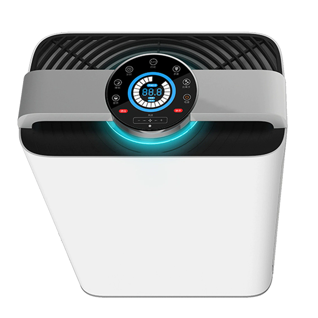 Purificator Aer Smart WiFi cu UV-C, HEPA, Ionizare si Umidificare – 85W - LampiSterilizare.ro