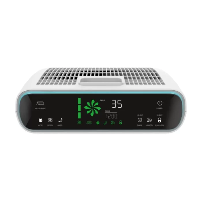 Purificator Aer cu UV-C, HEPA si Ionizare – 80W - LampiSterilizare.ro